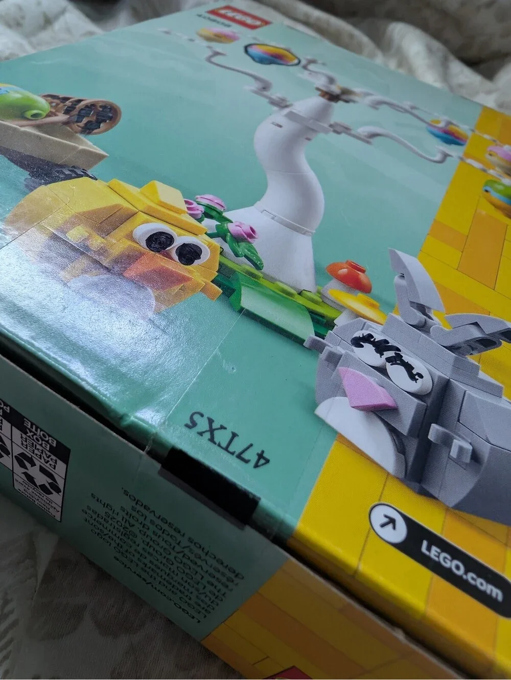 LEGO 40808 BrickHeadz Easter Bunny and Chick Building Set